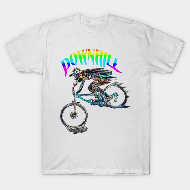 mtb T-Shirt by rickylabellevie